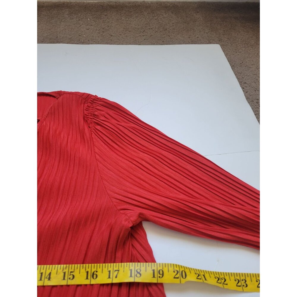 Free People Can't Help It pleated mini dress Size XS Bohemian Festival Colorful - Picture 9 of 11